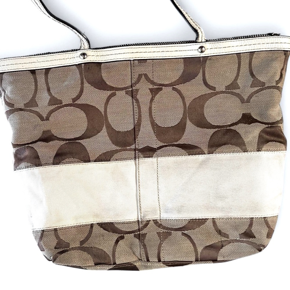 Coach Brown Tote Bag - Picture 12 of 14